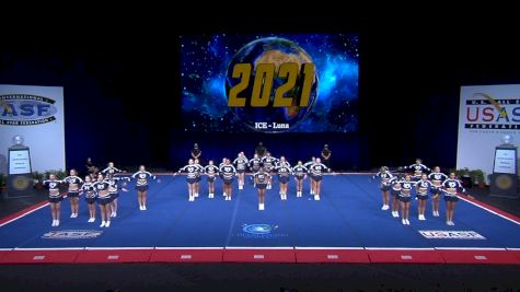 ICE - Luna [2021 L6 International Open Non Tumbling Semis] 2021 The Cheerleading Worlds