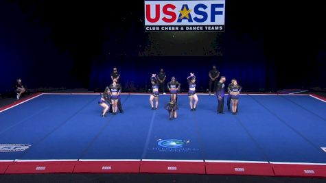 Fierce Titans Cheer - Omega [2021 L6 International Open Coed Non Tumbling Semis] 2021 The Cheerleading Worlds