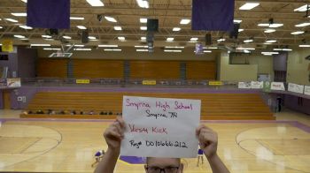 Smyrna High School [Varsity Kick] 2020 UDA South Virtual Dance Challenge