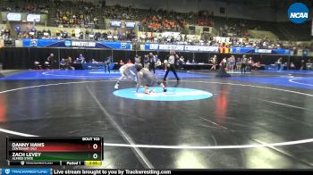 133 lbs Prelim Round 2 - Zach Levey, Alfred State vs Danny Haws, Centenary (NJ)