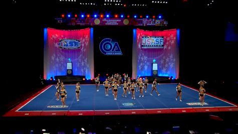 GymTyme All-Stars - Gold [2021 L7 International Open All Girl Semis] 2021 The Cheerleading Worlds