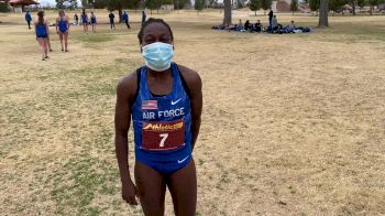 Mahala Norris Of Air Force Wins Blue Race