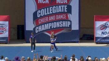 Weber State University - Elsa and Matt [2022 Partner Stunt] 2022 NCA & NDA Collegiate Cheer and Dance Championship