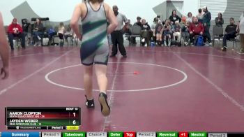 209 lbs Placement Matches (8 Team) - Nick Lewis, Zeus Wrestling Club vs Wyatt Harshbarger, Death Squad Wrest (IN)