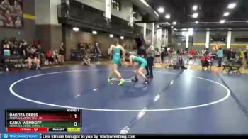 136 lbs Round 1 (3 Team) - Dakota Gress, Nebraska Vipers Red vs Carly Wemhoff, Nebraska Vipers Green