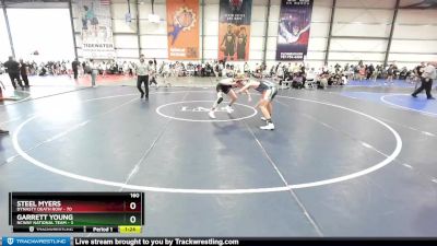 160 lbs Rd# 1 9:00am Friday - Steel Myers, Dynasty Death Row vs Garrett Young, NCWAY National Team