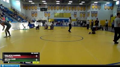 182 White Semifinal - Bryan Gari, Osceola vs Malachi Harriel, Jensen Beach