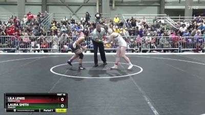 136 lbs Quarterfinal - Lila Lewis, Manhattan vs Laura Smith, Oakley