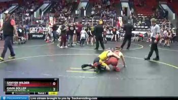 77 lbs Finals (8 Team) - Gavin Boller, South Lyon Matcats vs Sawyer Wilder, Lowell Red