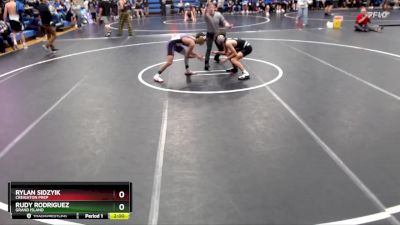 113 lbs Round 2 - Rudy Rodriguez, Grand Island vs Rylan Sidzyik, Creighton Prep