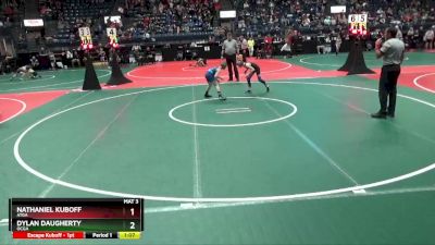 80 lbs Semifinal - Nathaniel Kuboff, ATGA vs Dylan Daugherty, OCGA