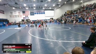 41-42 lbs Round 3 - Cason Dillard, Eastside United vs Camdyn Drake, High Plains Thunder Wrestling