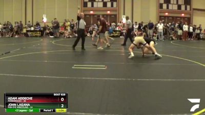 145 lbs Cons. Round 1 - John Lagana, Fish Eye Wrestling vs Adam Addeche, Foxborough