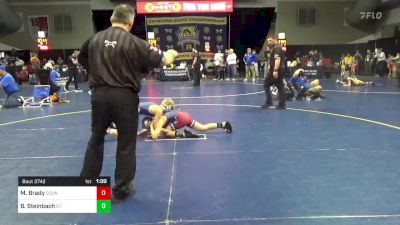 95 lbs Final - Michael Brady, Council Rock vs Brayden Steinbach, St. Marys