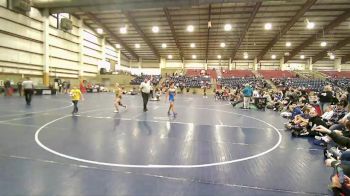 92 lbs Finals (2 Team) - Greysen Packer, Idaho 1 vs Cooper Mathews, Black Fox Wrestling