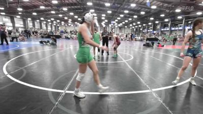 107 lbs Rr Rnd 2 - Julia Horger, Misfits Girls Wrestling vs Kiely Domyancich, Illinois Cornstars - Bebe