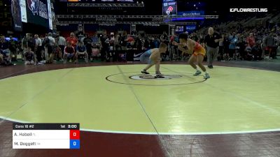 182 lbs Cons 16 #2 - Ashton Habeil, Florida vs Michael Doggett, Pennsylvania