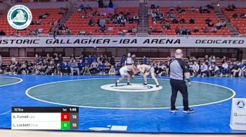 157 lbs Final - Kanon Futrell, Edmond North vs Ladarion Lockett, Stillwater, OK