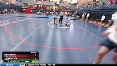 113 lbs Round 5 - Logan Olsen, Airline vs Davis Snow, Frisco Centennial