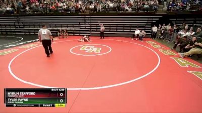 157 lbs Semifinal - Tyler Payne, Green Canyon vs Hyrum Stafford, Mountain View