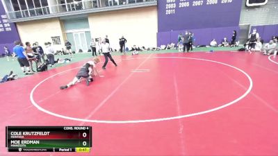 126 lbs Cons. Round 4 - Moe Erdman, Minnesota vs Cole Krutzfeldt, Montana