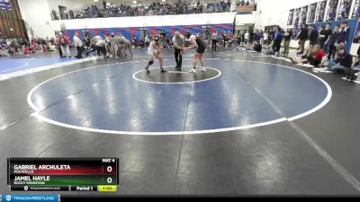 145 lbs Cons. Round 2 - Gabriel Archuleta, Pocatello vs Jamel Hayle, Rocky Mountain