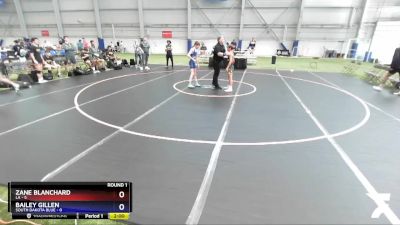 94 lbs Round 1 (8 Team) - Zane Blanchard, LA vs Bailey Gillen, South Dakota Blue