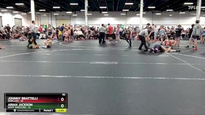 92 lbs Round 4 (8 Team) - Johnny Brattelli, Rebellion vs Arian Jackson, Quest Wrestling