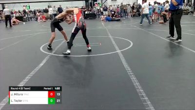 100 lbs Round 4 (6 Team) - Julian Mitura, Terps Northeast MS vs Levi Taylor, Saint Paris Graham