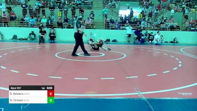 77 lbs Quarterfinal - Skyler Bowers, Georgia vs Raymond Crouso, Georgia