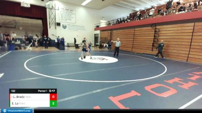 132 lbs Cons. Round 2 - Logan Brady, Tahoma vs Ezekiel Lo, Federal Way