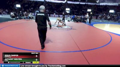 120 lbs Semifinal - Jesus Campos, Centralia vs Anthony Nguyen, O`Dea