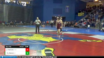 138 lbs Cons. Round 1 - Nino Morici, Notre Dame vs John Fabrizio, Timberlane