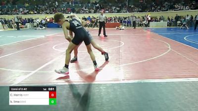 94 lbs Consi Of 8 #2 - Carter Harris, Heritage Hall vs Bobby Lima, Broken Arrow