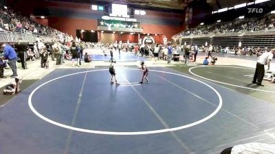 43 lbs Quarterfinal - Sierra Jenkins, Mat Pac WC vs Rhett Jessop, Ryse Wr Ac