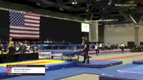 Paxton Martinez - Double Mini Trampoline, Dulles Gymnastics - 2021 USA Gymnastics Championships