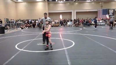 54 lbs Semifinal - Jovani Lamothe, Mat Demon WC vs Dallas Marshall, Warriors Of Christ