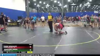 Round 1 (4 Team) - Mark Gonzalez, Indiana Outlaws vs Annmarie Green, Steel Valley