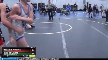 96 lbs Round 4 (6 Team) - Cole Schwartz, Grit Mat Club Blue vs Matthew Marenco, Warhawks