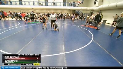 86-92 lbs Quarterfinal - Blake Mauch, Sons Of Atlas vs Rico Quintana, Sanderson Wrestling Academy