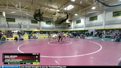 180 lbs Champ. Round 1 - Juul Heggen, Brandon Valley vs Ayden Bohannon, Coyote Wrestling Club