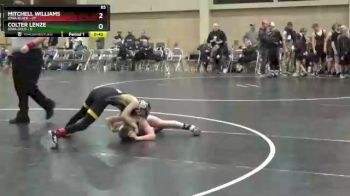 85 lbs Finals (2 Team) - Colter Lenze, Iowa Gold vs Mitchell Williams, Iowa Black