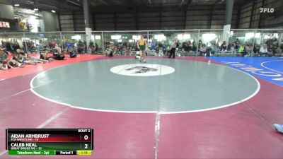 215 lbs Semis (4 Team) - Maverik Lorminey, INVICTUS WRESTLING - GOLD vs Caleb Patterson, HEAVY HITTING HAMMERS