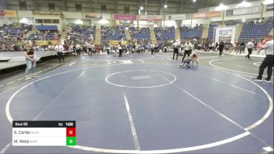 85 lbs 3rd Place - Simon Carter, Bear Cave vs Manuel Mota, Widefield Wrestling Club