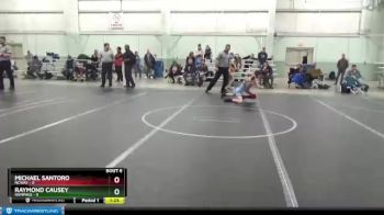 80 lbs Round 2 (8 Team) - Michael Santoro, NCWAY vs Raymond Causey, Rampage