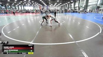 96 lbs Rd# 1 9:00am Friday - Kaine Lewis, Team Ohio vs Zayd Muhammad, Olympia