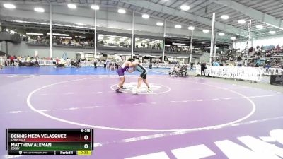 6-215 lbs Cons. Round 1 - Matthew Aleman, Cosby vs Dennis Meza Velasquez, Chantilly