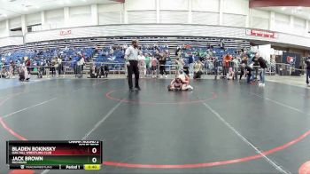 59 lbs Champ. Round 2 - Bladen Bokinsky, Oak Hill Wrestling Club vs Jack Brown, Michigan