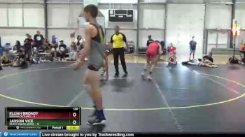 120 lbs Round 3 (4 Team) - Jaxson Vice, Death Squad Green vs Elijah Broady, Indiana Outlaws