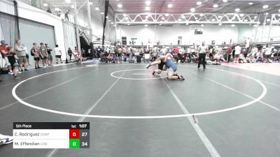 287 lbs 5th Place - Caleb Rodriguez, The Compound RTC vs Mark Effendian, Lion's Den Old Heads